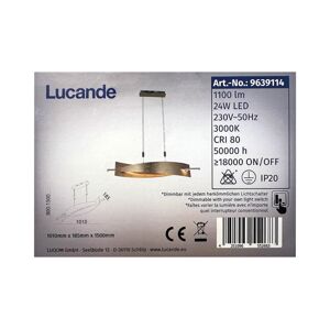 Lucande Lucande - LED Stmievateľný luster na lanku MARIJA LED/24W/230V
