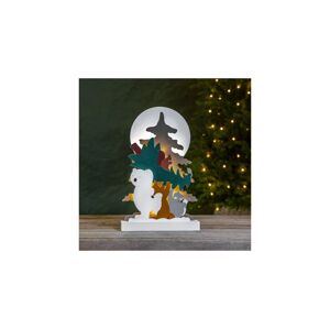 Eglo Eglo 411293 - LED Vianočná dekorácia FOREST FRIENDS 10xLED/0,03W/2xAA