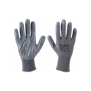 Extol Extol Premium - Pracovné rukavice veľkosť 10" šedá