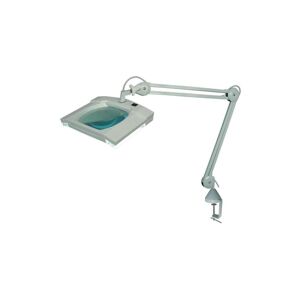 - LED Stolná lampa s lupou a klipom LED/5W/230V