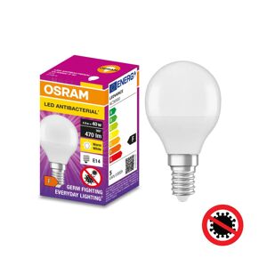 Osram LED Antibakteriálna žiarovka P40 E14/4,9W/230V 2700K - Osram