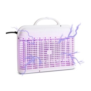 LED Elektrický lapač hmyzu UV/2W/230V biela
