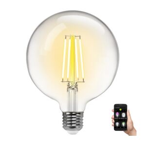 B.V. LED Stmievateľná žiarovka FILAMENT G125 E27/6W/230V 2700-6500K Wi-Fi -