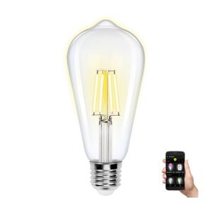 B.V. LED Stmievateľná žiarovka FILAMENT ST64 E27/6W/230V 2700-6500K Wi-Fi -