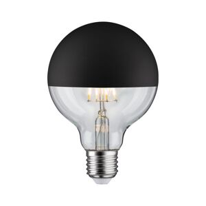 Paulmann LED Stmievateľná žiarovka GLOBE G95 E27/6,5W/230V 2700K čierna - Paulmann 28676