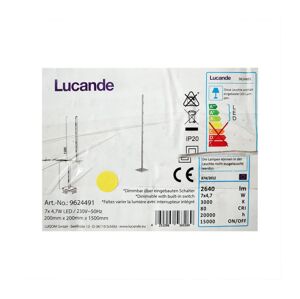 Lucande Lucande - LED Stmievateľná stojacia lampa MARGEAU 7xLED/4,7W/230V
