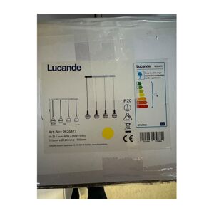 Lucande Lucande - Luster na lanku ABLY 4xE14/40W/230V