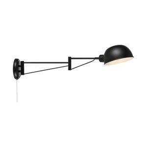 Markslöjd Markslöjd 108587 - Nástenná lampa PORTLAND 1xE27/40W/230V čierna