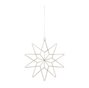 Markslöjd Markslöjd 705751 - LED Vianočná dekorácia GLEAM LED/0,6W/3xAA zlatá