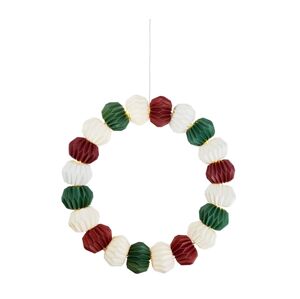 Markslöjd Markslöjd 705815 - LED Vianočná dekorácia TUBBY LED/0,6W/3xAA biela/zelená/červená
