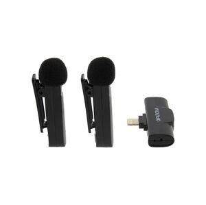PATONA PATONA - SADA 2x Bezdrôtový mikrofón s klipom pre iPhone USB-C 5V
