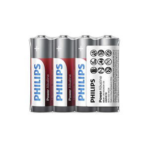 Philips Philips LR6P4F/10 - 4 ks Alkalická batéria AA POWER ALKALINE 1,5V