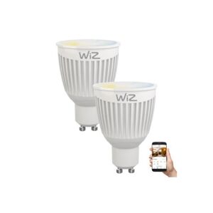 WiZ SADA 2x LED Stmievateľná žiarovka GU10/6,5W/230V 2700-6500K Wi-Fi - WiZ