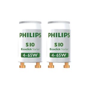 Philips SADA 2x Žiarivkový štartér S10 4-65W