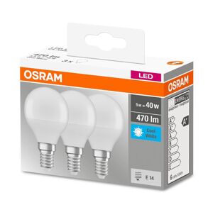 Osram SADA 3x LED Žiarovka P40 E14/5W/230V 4000K - Osram