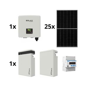 SolaX Power Sol. zostava: SOLAX Power - 10kWp RISEN Full Black + 10kW SOLAX menič 3f + 11,6 kWh batérie