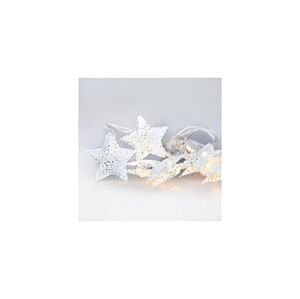1V224 - LED Vianočná reťaz 10xLED/2xAA 2m teplá biela