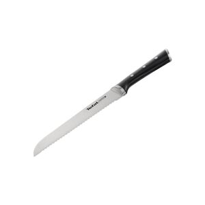 Tefal Tefal - Nerezový nôž na chlieb ICE FORCE 20 cm chróm/čierna
