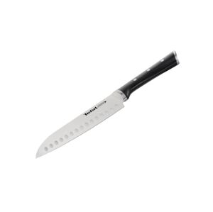 Tefal Tefal - Nerezový nôž santoku ICE FORCE 18 cm chróm/čierna